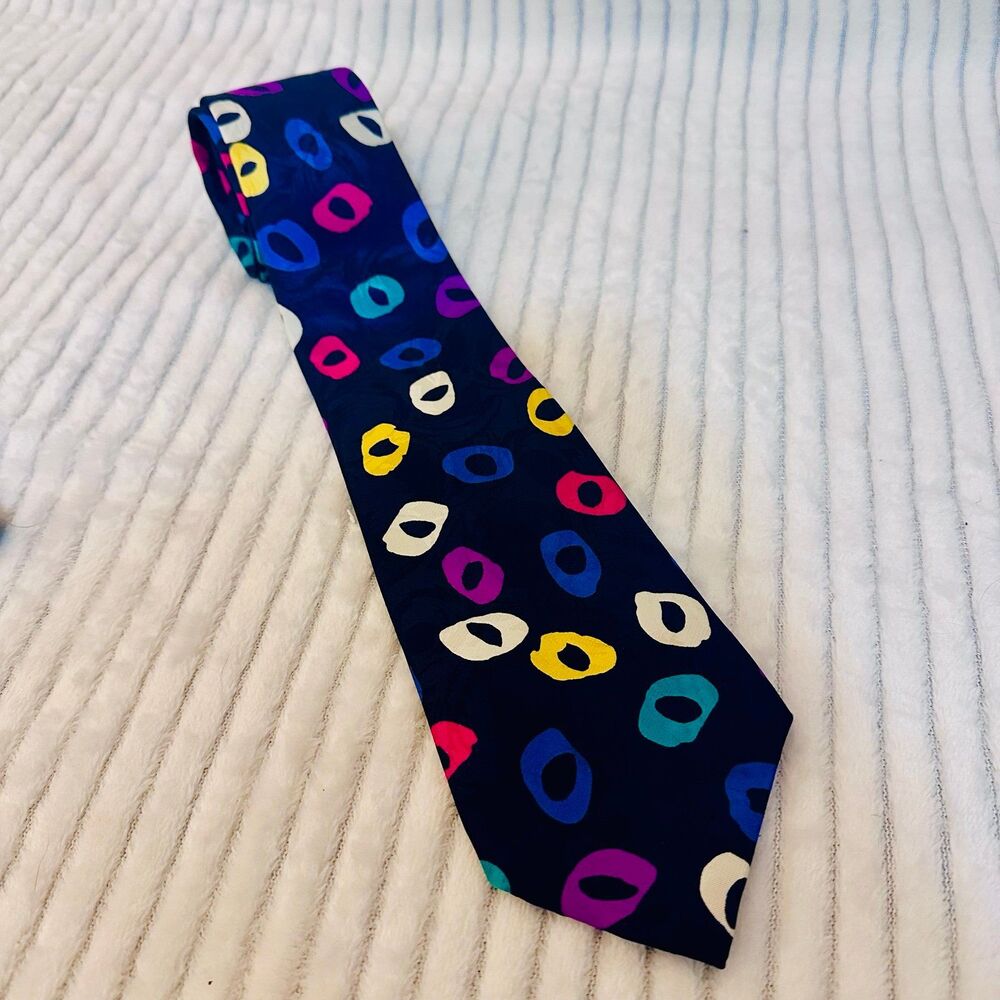 Picasso High Fashion Thin Novelty Abstract Tie